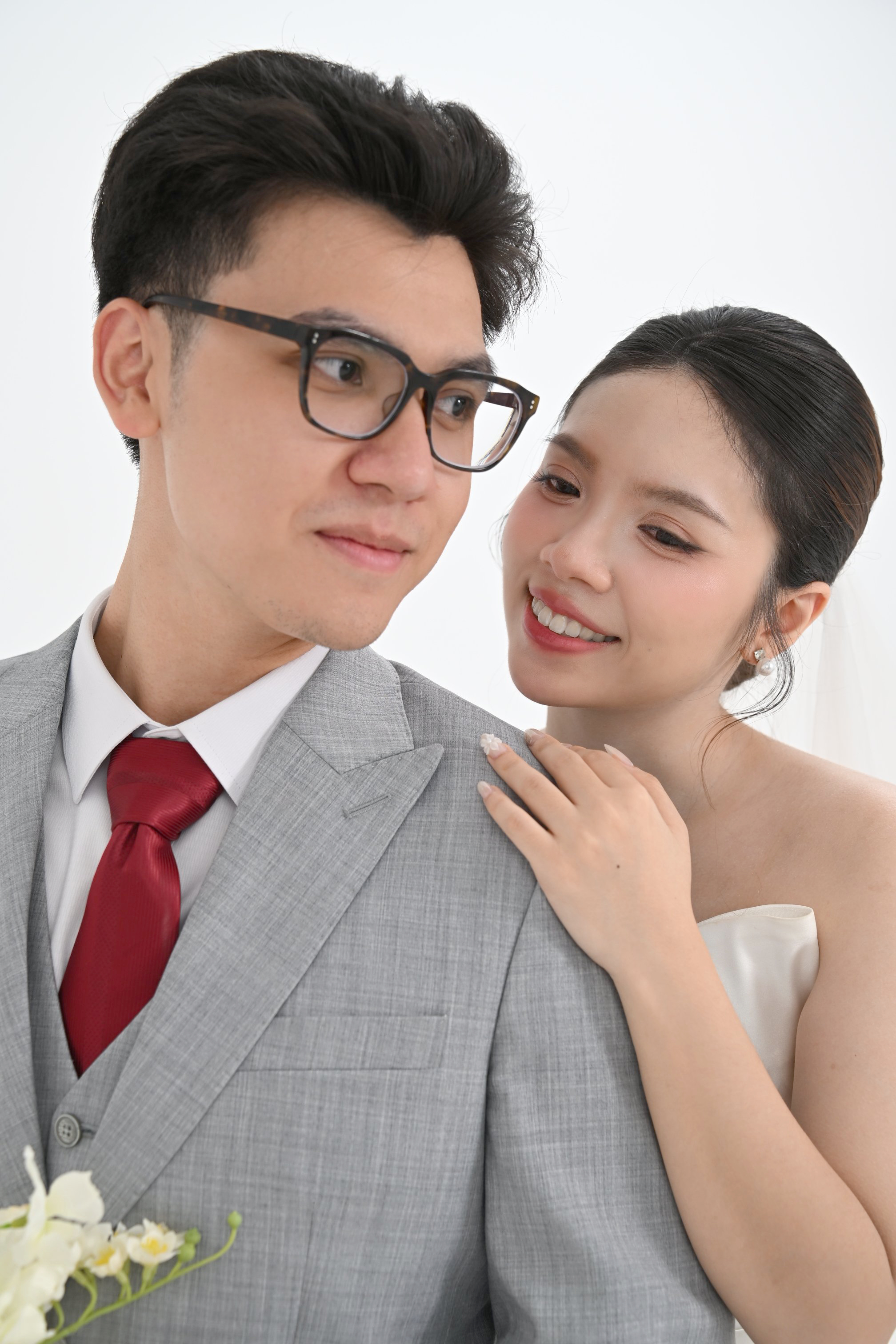 Ảnh cưới của cô dâu và chú rể